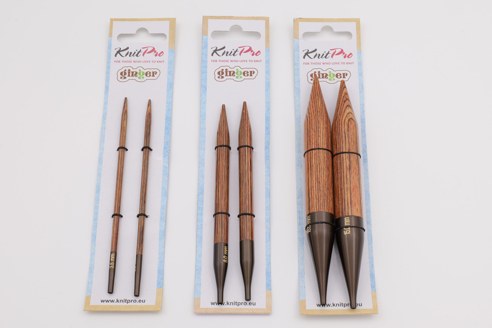 Vymeniteľné kruhové ihlice KnitPro Ginger – Obrázok 3