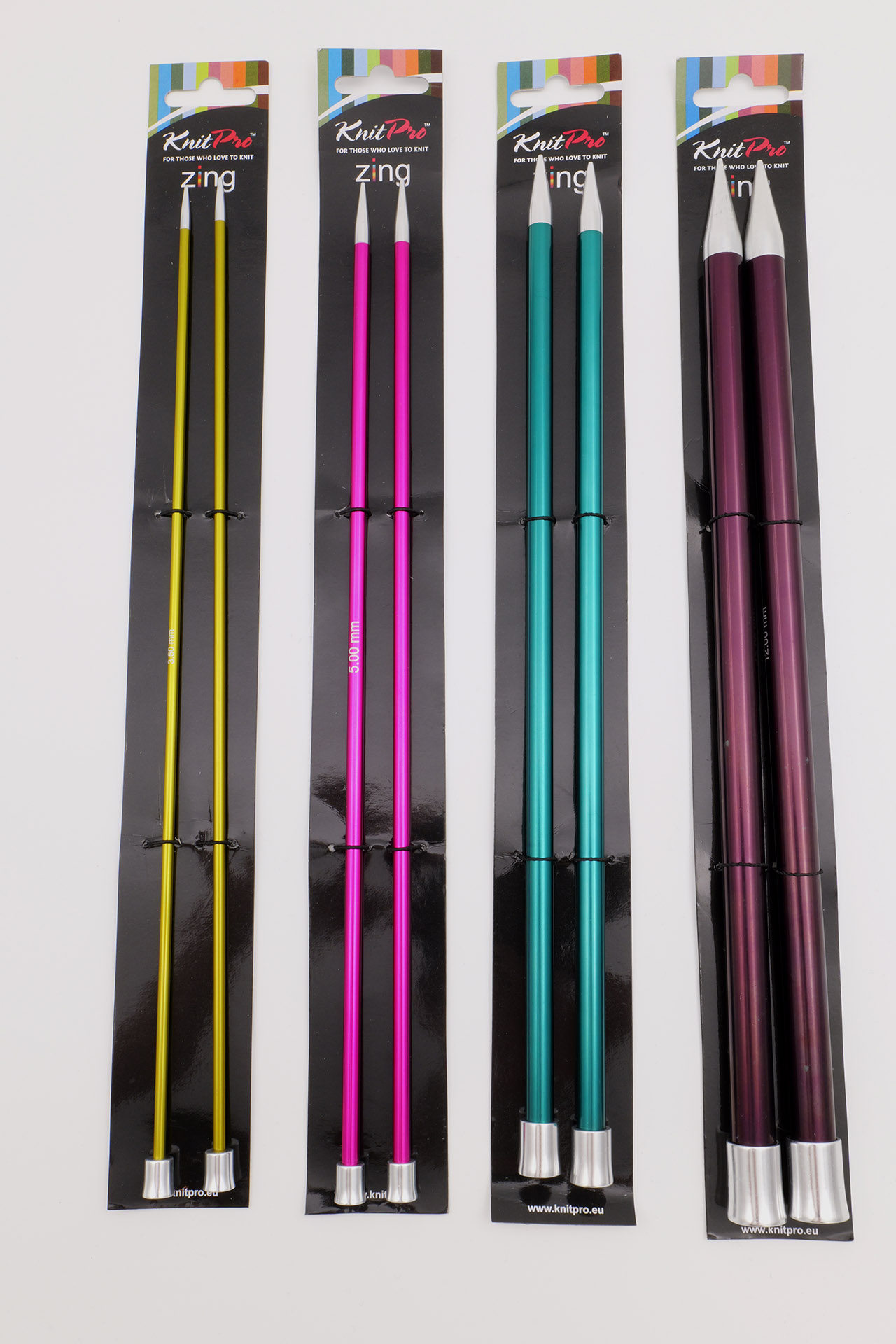 Rovné ihlice KnitPro Zing 30 cm