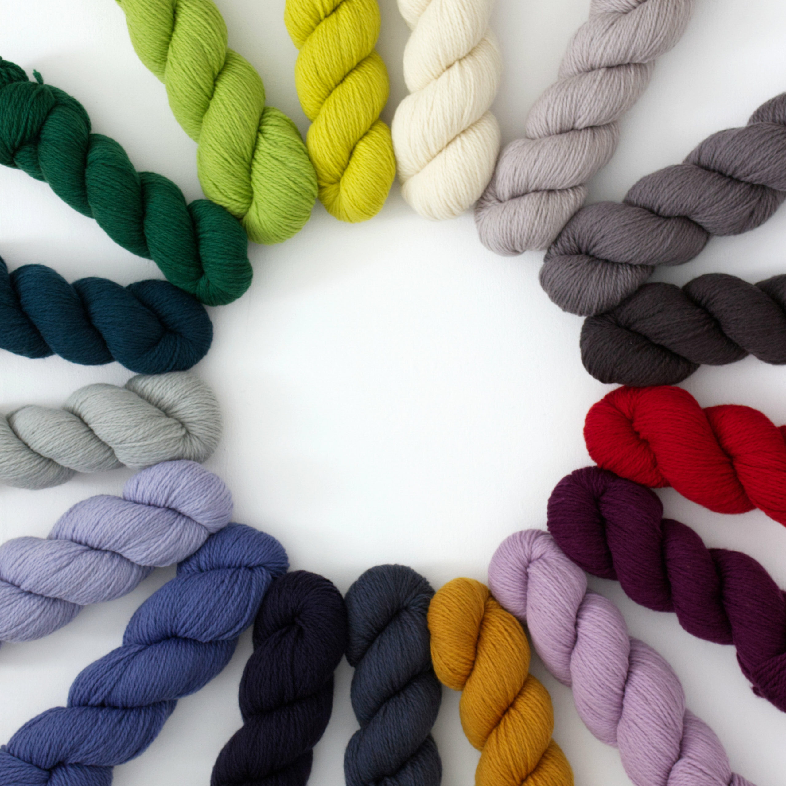 Rosy Green Wool - Merino d'Arles