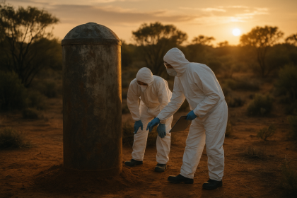 Australská vesmírná agentura vyšetřuje záhadný kovový objekt nalezený v buši. Původ není znám – může jít o část rakety, vesmírný odpad nebo něco, co věda zatím neumí vysvětlit.