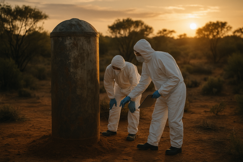 Australská vesmírná agentura vyšetřuje záhadný kovový objekt nalezený v buši. Původ není znám – může jít o část rakety, vesmírný odpad nebo něco, co věda zatím neumí vysvětlit.