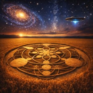 Galaktická mise a kruhy v obilí